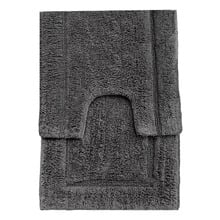2 Piece Menodora 2200 GSM Tufted Bath Mat Set